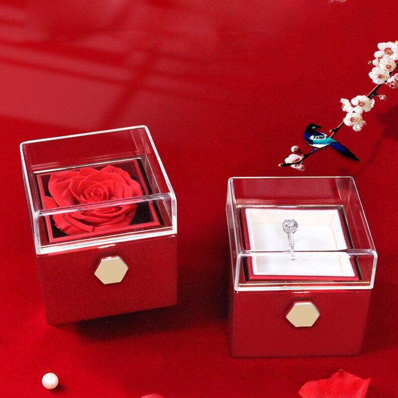 Eternal Rose Rotating Gift Box