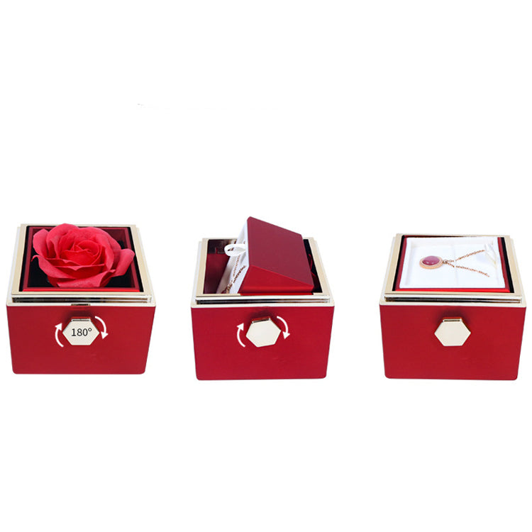 Eternal Rose Rotating Gift Box