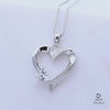 Load and play video in Gallery viewer, SOULMATE, FOREVER AND ALWAYS - HEART NECKLACE