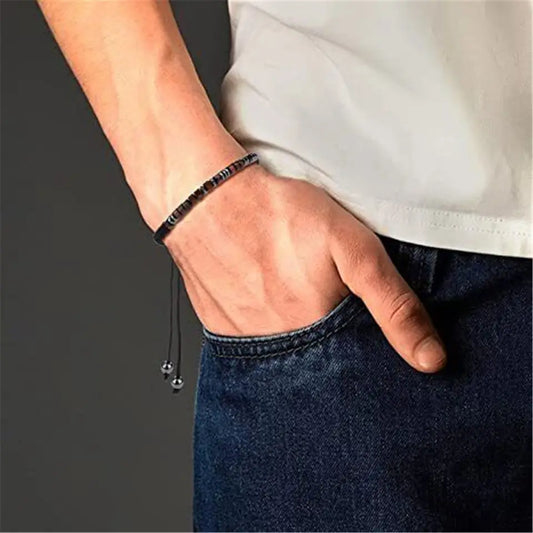 To my Son, I Love You Morse Code Bracelet