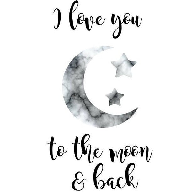 CRESCENT MOON AND STAR RING