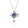 To My Daughter, Love Mum - PLANET & STARS NECKLACE