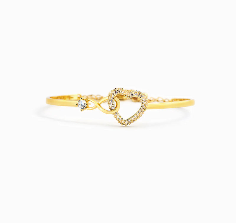 Infinity Heart Bracelet