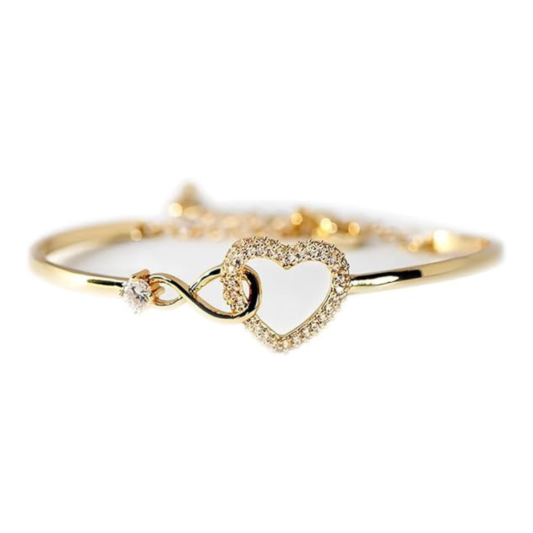 INFINITY HEART BRACELET