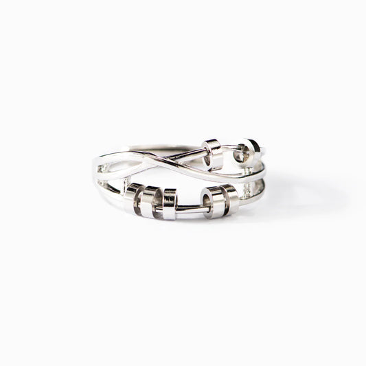 Crossover Fidget Ring