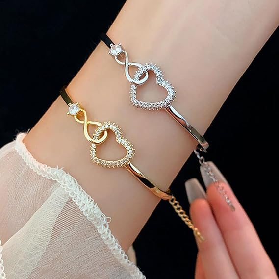 INFINITY HEART BRACELET