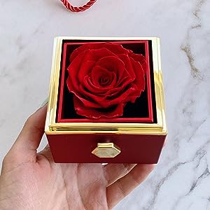 Eternal Rose Rotating Gift Box