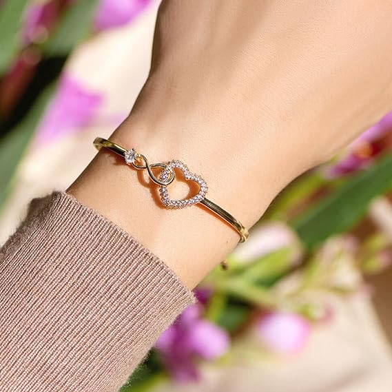 INFINITY HEART BRACELET