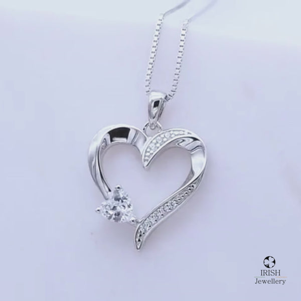 SOULMATE, FOREVER AND ALWAYS - HEART NECKLACE