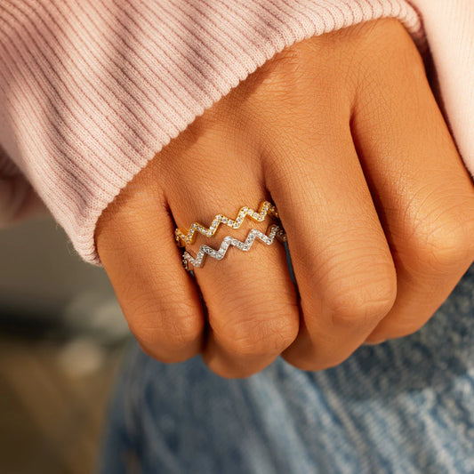 To My Best Friend Highs & Lows Ring