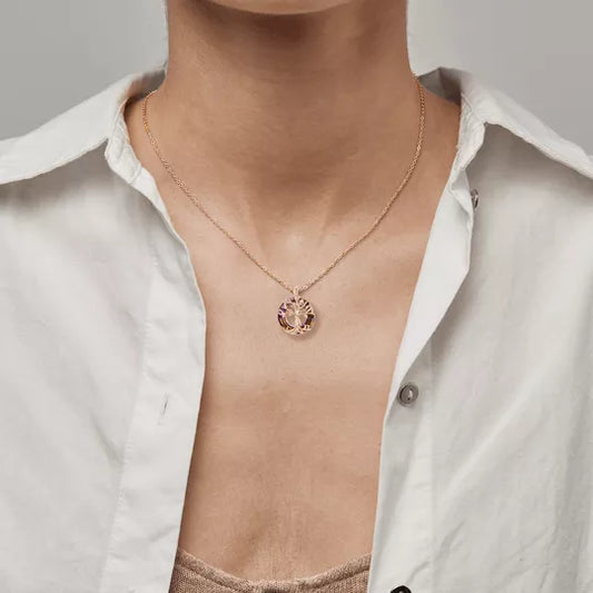Mother Is The Family Root Tree Necklace