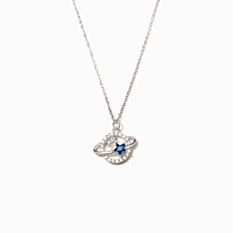 We Found Each Other Planet Necklace