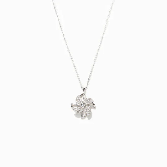Fidget Spinner Fan Necklace