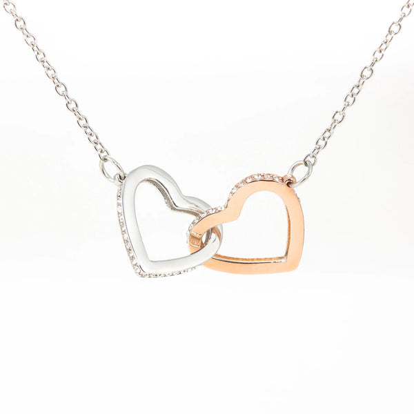 Daughter – Double Heart Necklace